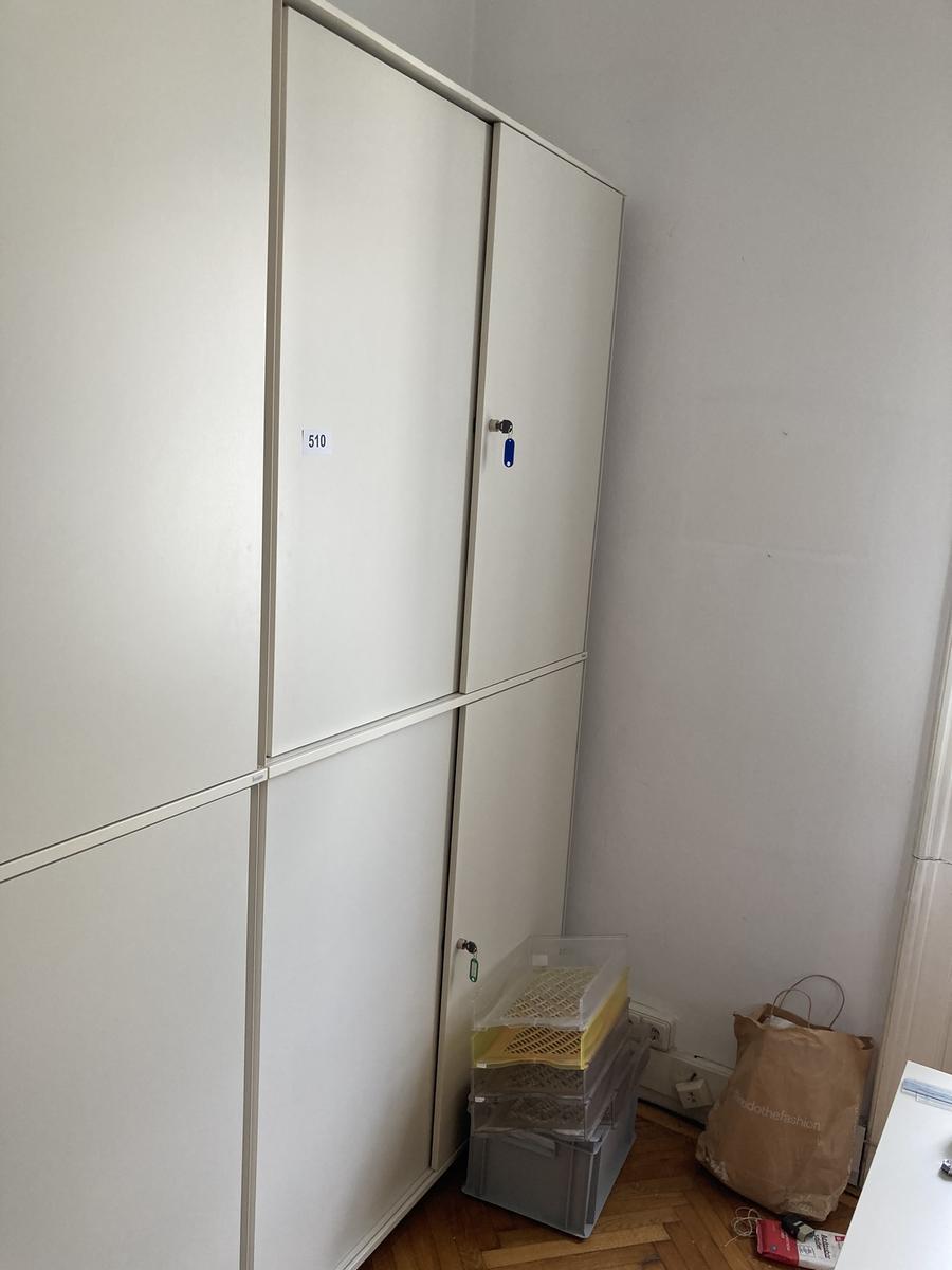2 Stk. Bene Aktenschrank-Kombination Ober-